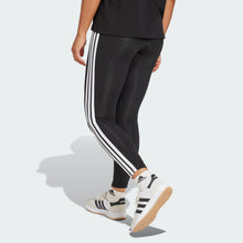 Carica l'immagine nel visualizzatore di Gallery, adidas Femme Essentials 3-Stripes Cotton Leggings, Black/White, L
