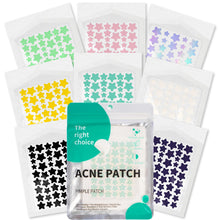 Carica l'immagine nel visualizzatore di Gallery, 397 Pezzi Cerotti Brufoli, Invisibile Naturale Hydrocolloid Patch 2 in 1 Giorno e Notte Che Invisibile Patch Brufoli Ass
