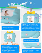 Carica l'immagine nel visualizzatore di Gallery, Winnrok Amico Vocabolo Gioco, Flashcards Bambini Italiano, Giochi Bambini 2 Anni, Giochi Montessori 2 Anni, Autismo Sensoriali Giocattoli Educativi, Imparare a parlare Colori Numero Animali 224 Parole