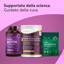 Carica l'immagine nel visualizzatore di Gallery, Nutravita Collagene in Polvere 500g Tipo 1-50 Porzioni