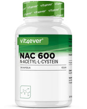 Carica l'immagine nel visualizzatore di Gallery, vit4ever NAC - N-Acetil L-Cisteina - 240 Capsule - 600 mg per Capsula