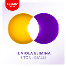 Carica l'immagine nel visualizzatore di Gallery, Colgate Dentifricio Sbiancante Max White Purple Reveal 4 Confezioni da 75 ml I Per Denti Bianchi I Sicuro Per Lo Smalto I Contiene Fluoro I Sbiancamento denti I Bianco naturale