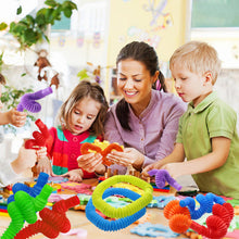Carica l'immagine nel visualizzatore di Gallery, CONNECTION Giocattoli Sensoriali Mini Pop Tubes,Mini Tubi Pop Giocattolo per Bambini 24 Giocattolo educativo e sensorial