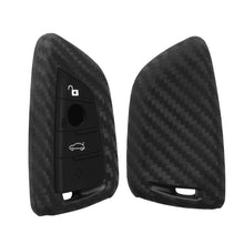 Carica l'immagine nel visualizzatore di Gallery, kwmobile Custodia Coprichiave Compatibile con BMW con 3 tasti Smart Key Cover - Copritelecomando Chiave Auto - Copri Chi