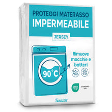 Carica l'immagine nel visualizzatore di Gallery, Twinzen - Coprimaterasso Impermeabile 60x120 cm - Protezione Impermeabile e Traspirante - Coprimaterasso Lettino 60x120