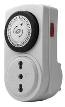 Carica l'immagine nel visualizzatore di Gallery, Electraline 58104 Programmatore Timer 16 A, Nero/Bianco