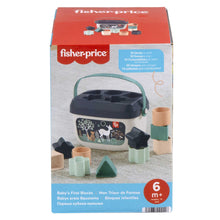 Carica l'immagine nel visualizzatore di Gallery, Fisher-Price - Blocchi Assortiti Cerbiatto blu, Set di 10 Blocchi da Impilare e Identificare per Neonati dai 6 Mesi in su, Giocattolo per Bambini 6+ Mesi, HJP20 [Esclusivo Amazon]