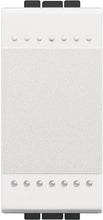 Carica l'immagine nel visualizzatore di Gallery, BTicino SN4001NF Livinglight Interruttore, 1P, 16 A, 1 m, Bianco, 1 Pezzo