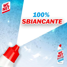 Carica l'immagine nel visualizzatore di Gallery, Wc Net Candeggina Gel Ocean Fresh: Detergente WC Azione Sbiancante 700ml x3
