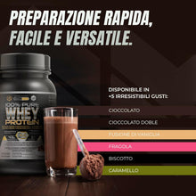 Carica l'immagine nel visualizzatore di Gallery, Whey Protein | Proteina Whey pura con Collagene + Magnesio | Migliora i tuoi allenamenti | Protegge e aumenta la massa muscolare | 1000g di proteina (Cioccolato)