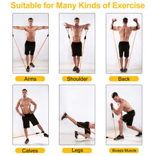 Carica l'immagine nel visualizzatore di Gallery, JATEKA Elastici Fitness Elastico Palestra Bande Elastiche Fitness Set Fasce di Resistenza Estensori per Pettorali Uomo p