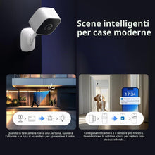Carica l'immagine nel visualizzatore di Gallery, Videocamera Sorveglianza Smart WiFi Indoor Slim Gen2 AI 1080P Full HD