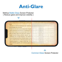 Carica l'immagine nel visualizzatore di Gallery, Mothca Vetro Temperato Opaco per iPhone 13 Mini, Pellicola Protettiva con Incisione Nanostrutturata, Anti-Impronte e Ant