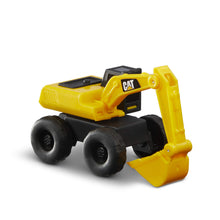 Carica l'immagine nel visualizzatore di Gallery, CatToysOfficial, 5 Mezzi da Cantiere CAT Little Machines per Bambini - Camion Ribaltabile, Pala, Bulldozer, Terna, Escav