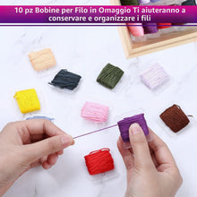 Carica l'immagine nel visualizzatore di Gallery, Romon 100 Colori Fili da Ricamo, Fili da Ricamo con Accessori per Amicizia Braccialetti Mestieri, Fili Punto Croce per Maglieria Punto Croce, 8m (100 Colori)