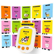 Carica l'immagine nel visualizzatore di Gallery, LUDAZON® Carte Parlanti Montessori Bilingue, Giochi Educativi e Interattivi per Bambini 2 3 4 5 6 Anni, Perfetti per Logopedia e Autismo, Regalo Ideale per Bambino e Bambina, GUARDA IL VIDEO
