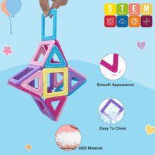 Carica l'immagine nel visualizzatore di Gallery, Costruzioni Magnetiche per Bambini 3 4 5 6 Anni 38 Pezzi Magneti Giochi Bambina 3 4 5 6 Anni Gioco Magnetici Bambino Mattoncini Magnetici per Bambini Natale Compleanno Regalo Bambina 3 4 5 6 7 Anni