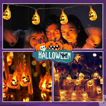 Carica l'immagine nel visualizzatore di Gallery, Halloween Mini luci LED zucca, luce a LED luce bianca calda, per lanterne di carta, Halloween, Natale, feste, compleanni
