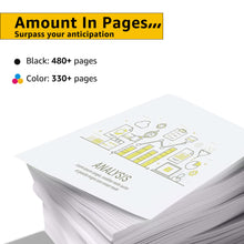 Carica l&#39;immagine nel visualizzatore di Gallery, CMYBabee 302 XL 302XL Cartucce d&#39;inchiostro Rigenerate per Cartucce HP 302 Nero e Colore per Envy 4520 4522 4527 DeskJet 1110 2130 3630 3632 3634 3636 Officejet 3830 3833 3834 4650 4657 5220 5230 5232