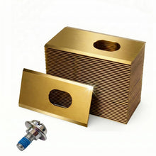 Carica l'immagine nel visualizzatore di Gallery, 36x Lame di ricambio per robot tagliaerba Mova (600, 1000, LiDAX Ultra, NAVAX AWD) – Lame in acciaio inox rivestite in t