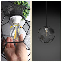Carica l'immagine nel visualizzatore di Gallery, Lampadine Filamento LED E27 6W = 60W 690LM Bianca Calda 2700K 6 Pezzi