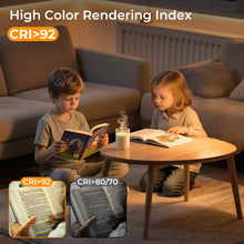 Carica l&#39;immagine nel visualizzatore di Gallery, BERIXDEEP Striscia LED COB 1 Metri con Cavo USB 1.5 m, larghezza 8 mm, CRI 92+, 5 V per retroilluminazione TV, testiera, sottopensile, Striscia LED Bianco Caldo per illuminazione Aggiuntiva, 3000K