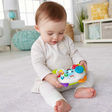 Carica l&#39;immagine nel visualizzatore di Gallery, Fisher-Price Controller Gioca &amp; Impara Ridi &amp; Impara, Joystick Giocattolo Musicale per l&#39;Infanzia con Luci e Contenuti Educativi, Giocattolo per Bambini 6-36 mesi, Edizione UK-Inglese , FWG12
