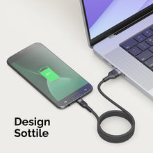 Carica l'immagine nel visualizzatore di Gallery, deleyCON 1,5m Cavo Micro USB Cavo di Ricarica e Dati per Ricarica e Sincronizzazione Telefono Smartphone Tablet Fotocame