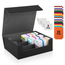 Carica l'immagine nel visualizzatore di Gallery, talifoca Deck Box per Carte MTG, Capacità di 1800+ Carte, Magnetic Flip Deck Box, Scatola di Carte da Collezione box Por