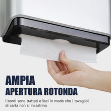 Carica l'immagine nel visualizzatore di Gallery, AIKE Dispenser Carta Asciugamani da Parete, Dispenser di Asciugamani con Piega a V Compatibile con Piega a C, Adatto per Carta Piegata Dimensioni 25,3x8 (cm), Può Contenere 200 Asciugamani di Carta
