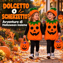 Carica l'immagine nel visualizzatore di Gallery, TK Gruppe Timo Klingler Costumi di Halloween per bambini – zucca, fantasma, scheletro e pipistrello
