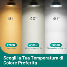 Carica l'immagine nel visualizzatore di Gallery, DiCUNO Lampadine LED GU10 5W, Equiv. 50W, 5000K, 600lm, 6 Pezzi