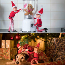Carica l'immagine nel visualizzatore di Gallery, Set di 2-30,48 cm novità Naughty Girl And Boy Elves Behavin' Badly