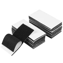 Carica l'immagine nel visualizzatore di Gallery, Vicloon Feltro Adesivo Forte Biadesivo,24 Pezzi 5 x 10 cm Hook Loop Autoadesivo,Nero Autoadesivo Nastro a Strappo,per Te