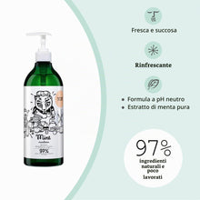 Carica l'immagine nel visualizzatore di Gallery, YOPE Detersivo Piatti Naturale | Menta e Mandarino | Sgrassatore | 97% Ingredienti Naturali | Delicato sulle Mani | Vega