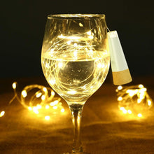 Carica l'immagine nel visualizzatore di Gallery, Luci della stringa, luci della bottiglia di vino ricaricabili USB con sughero, versione 2024 USB Fairy Light per il part