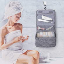 Carica l'immagine nel visualizzatore di Gallery, AiQInu Beauty Case da Viaggio, Borsa da toilette da viaggio per Donna Uomo,impermeabile Beauty Case con Gancio per Appendere per Organizzare Oggetti Personali Accessori