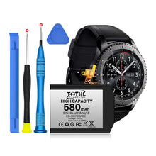 Carica l'immagine nel visualizzatore di Gallery, Batteria di ricambio per Samsung Gear S3, 580 mAh, EB-BR760ABE, compatibile con Samsung Gear SM-R760 SM-R770 SM-R765 Gea