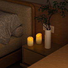Carica l'immagine nel visualizzatore di Gallery, Forever Speed 3 Pezzi Candele LED Ricaricabili con Timer, Dimmerabile Candele Senza Fiamma con Cavo USB Flameless Candel