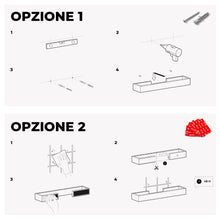Carica l'immagine nel visualizzatore di Gallery, Porta Asciugamani Bagno Adesivo Senza Forare in Legno di Bambù 38 cm