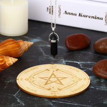 Carica l'immagine nel visualizzatore di Gallery, Jetec Tavola di Pendolo a Stella con Collana di Cristallo, 9,9 cm