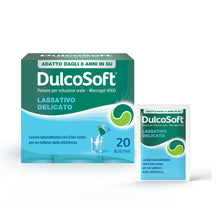 Carica l'immagine nel visualizzatore di Gallery, DulcoSoft Lassativo Macrogol 4000, 20 Bustine