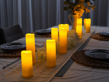 Carica l'immagine nel visualizzatore di Gallery, Fanna 12 Candele a LED Resistenti all'acqua con 2 Telecomandi, Candele Finte con Timer per Chiese e Matrimoni, Uso Ester