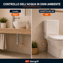 Carica l'immagine nel visualizzatore di Gallery, Ibergrif M22022-2 Valvola ad Angolo 1/2" x 3/8", 2 Pezzi