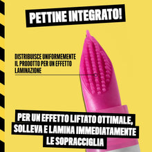 Carica l'immagine nel visualizzatore di Gallery, NYX Professional Makeup The Brow Glue Crazy Lift Gel Sopracciglia, Sopracciglia Effetto Laminazione e Fissate, Fino a 24h di Tenuta, Resistente al Sudore, Formula Vegana, 7 ml