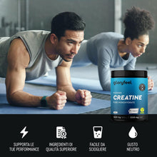 Carica l'immagine nel visualizzatore di Gallery, Creatina Monoidrata in Polvere 500 g, Materia Prima di Marca Creapure ad Alto Dosaggio, Supporto per Sport e Atleti, 100
