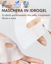 Carica l'immagine nel visualizzatore di Gallery, DERMAL Maschera Viso Idrogel con Acido Ialuronico, Coreana, 4 Pezzi