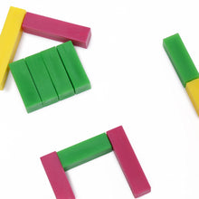Carica l&#39;immagine nel visualizzatore di Gallery, Italveneta Didattica - Valigetta Regoli Euro 200 per Apprendimento Matematico, Diverse Dimensioni e Colori, Materiale Atossico, Adatto per Bambini dai 5 anni, Fabbricato in Italia
