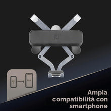 Carica l'immagine nel visualizzatore di Gallery, cellularline | Slide Fit - Universal | Supporto Porta Smartphone da Auto con Sistema di Inserimento Rapido e Facilitato 