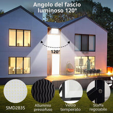 Carica l'immagine nel visualizzatore di Gallery, loyal Luci da Esterno 12V DC, 30W Proiettore Led Esterno, 3000 Lumens Fari di Sicurezza, Bianca Freddo 6000K Faretti LED